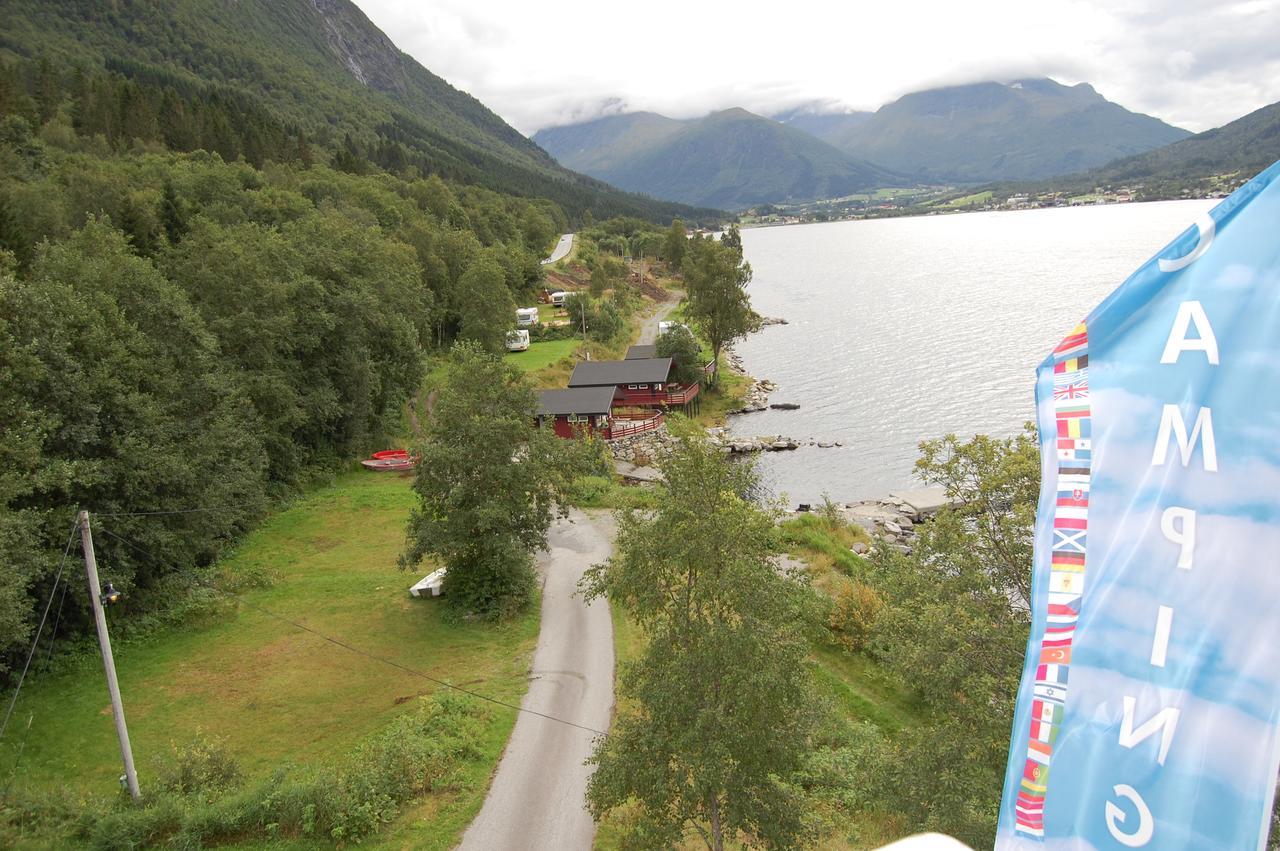 Fagervik Camping Tresfjord Esterno foto