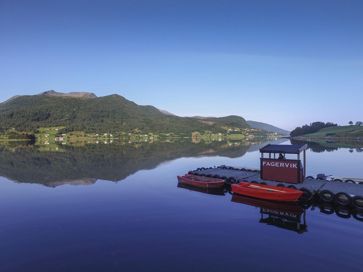 Fagervik Camping Tresfjord Esterno foto