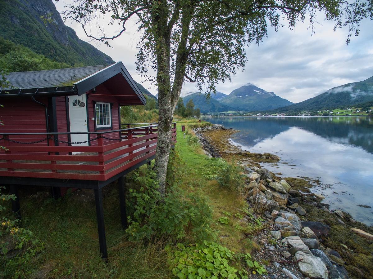 Fagervik Camping Tresfjord Esterno foto