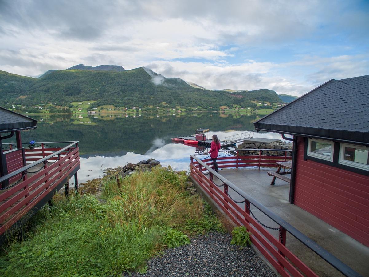 Fagervik Camping Tresfjord Esterno foto