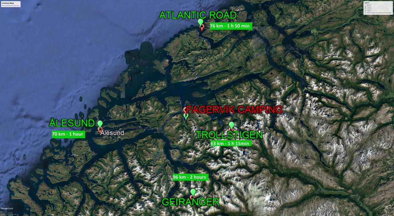 Fagervik Camping Tresfjord Esterno foto
